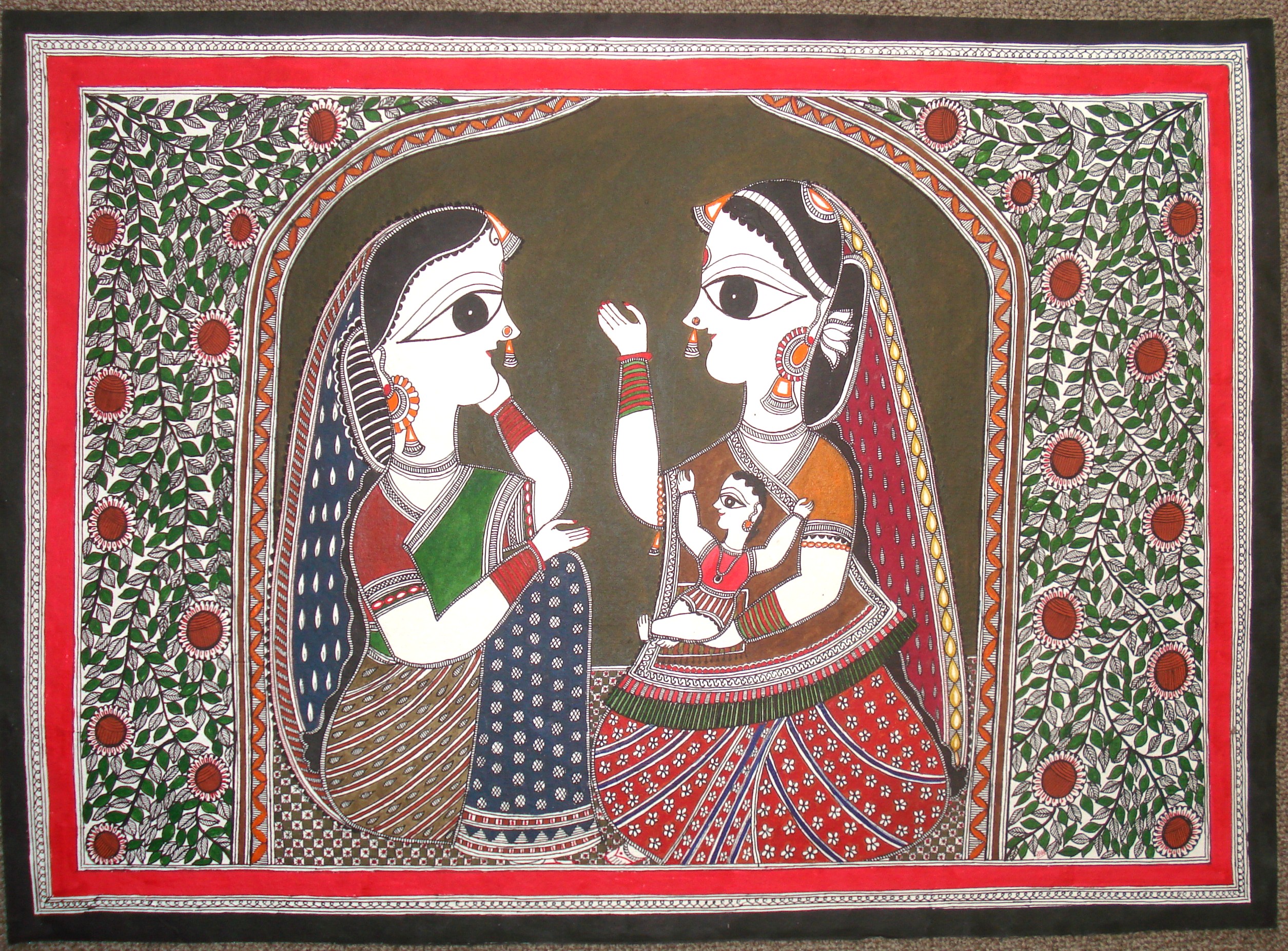 Of no signatures: Mithila Paintings