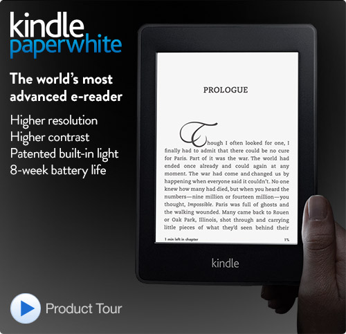 A literary Gadget Kindle Paperwhite