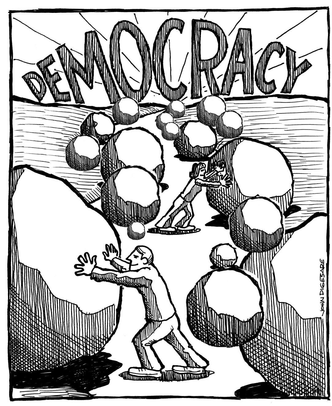 Democracy-A Compromise Story