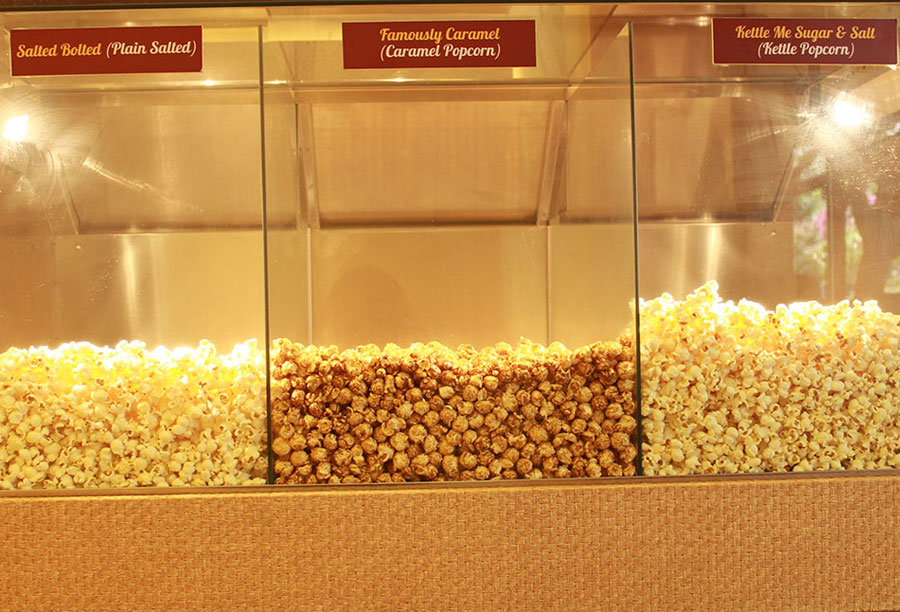 It's a popcorn outlet chain!
