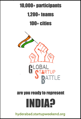 Startup Weekend Hyderabad Stay Tuned, Fun is on its way!