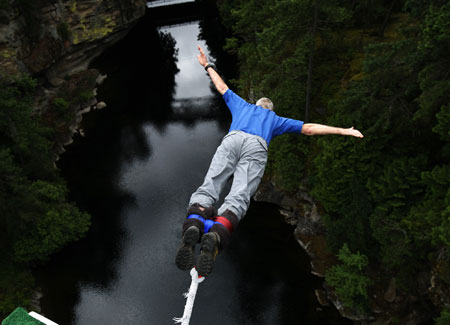 The jump of your life:Bungee Jumping!